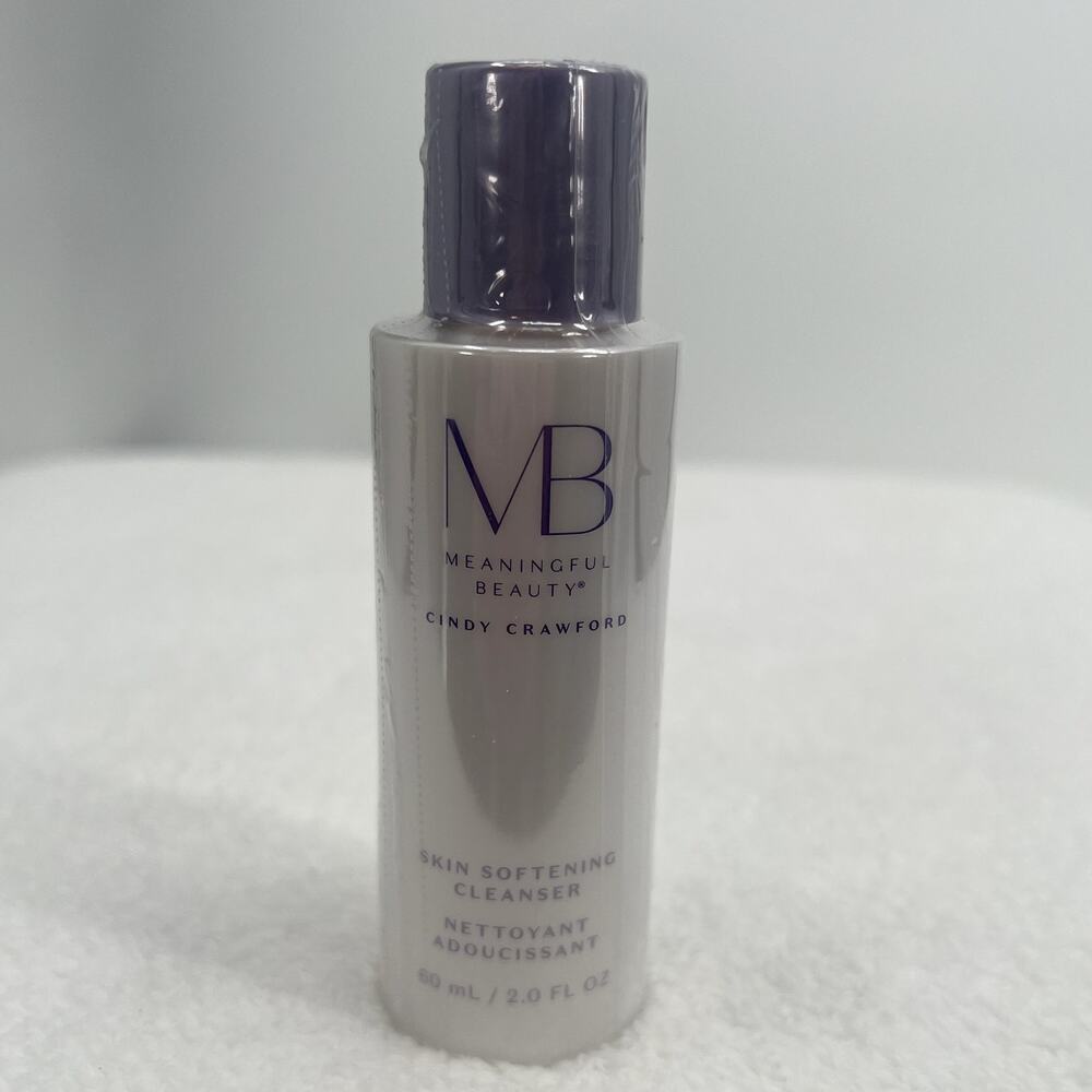 Cindy Crawford Meaningful Beauty Skin Softening Cleanser 2 Fl Oz TSA Travel Size